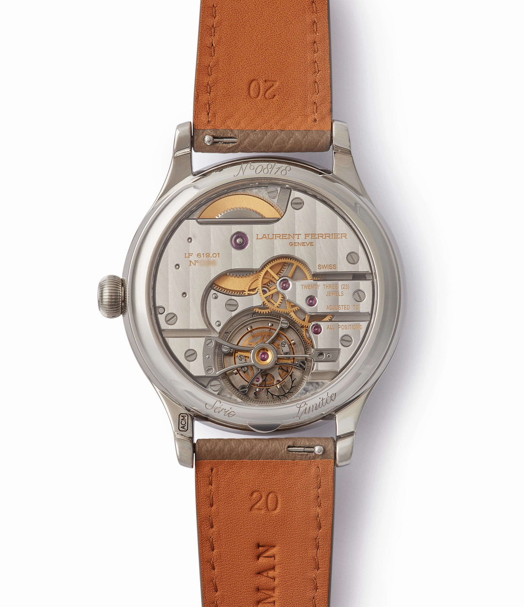 Galet Classic Tourbillon | Unique Enamel Dial | Steel