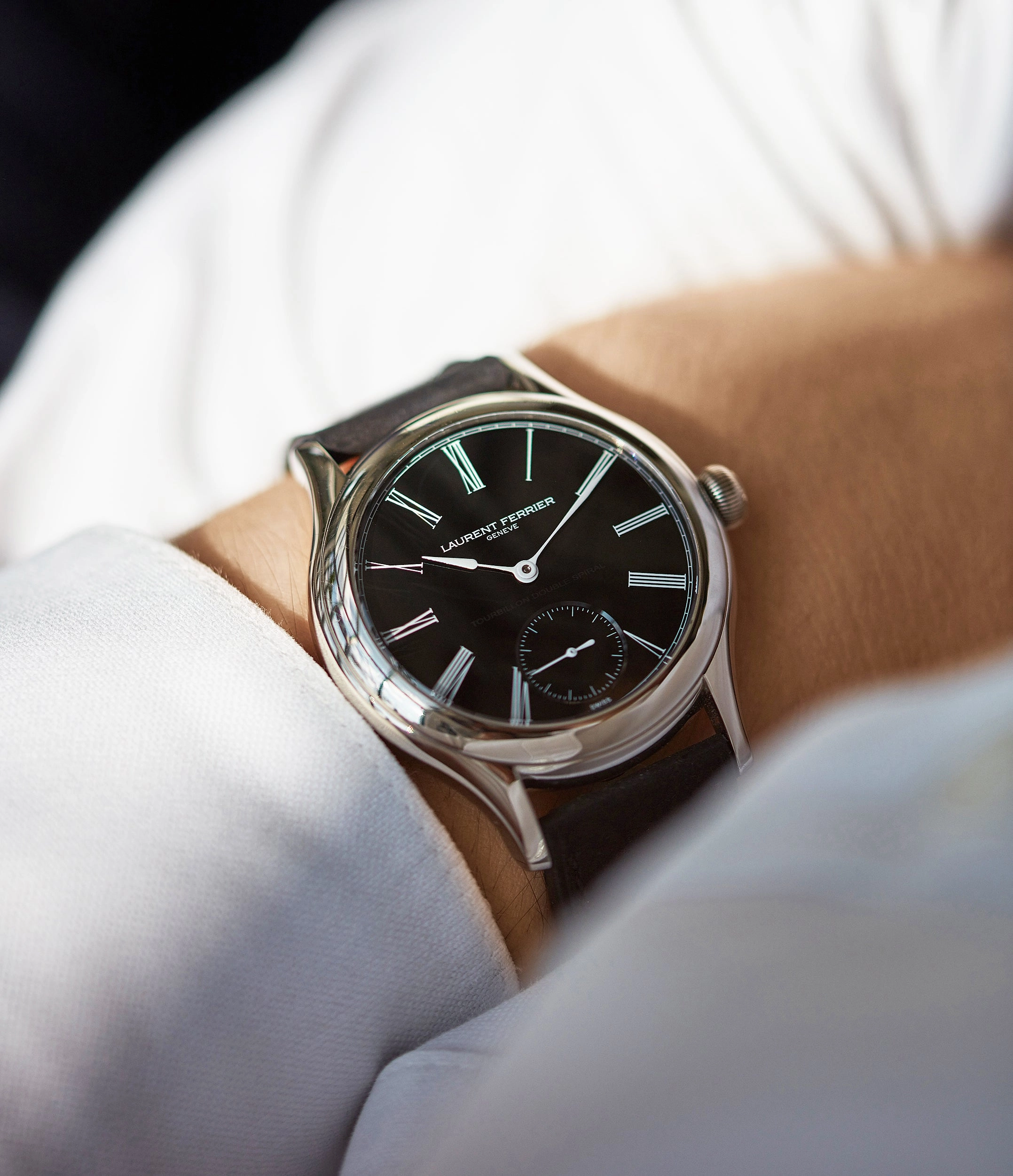 Galet Classic Tourbillon | White Gold