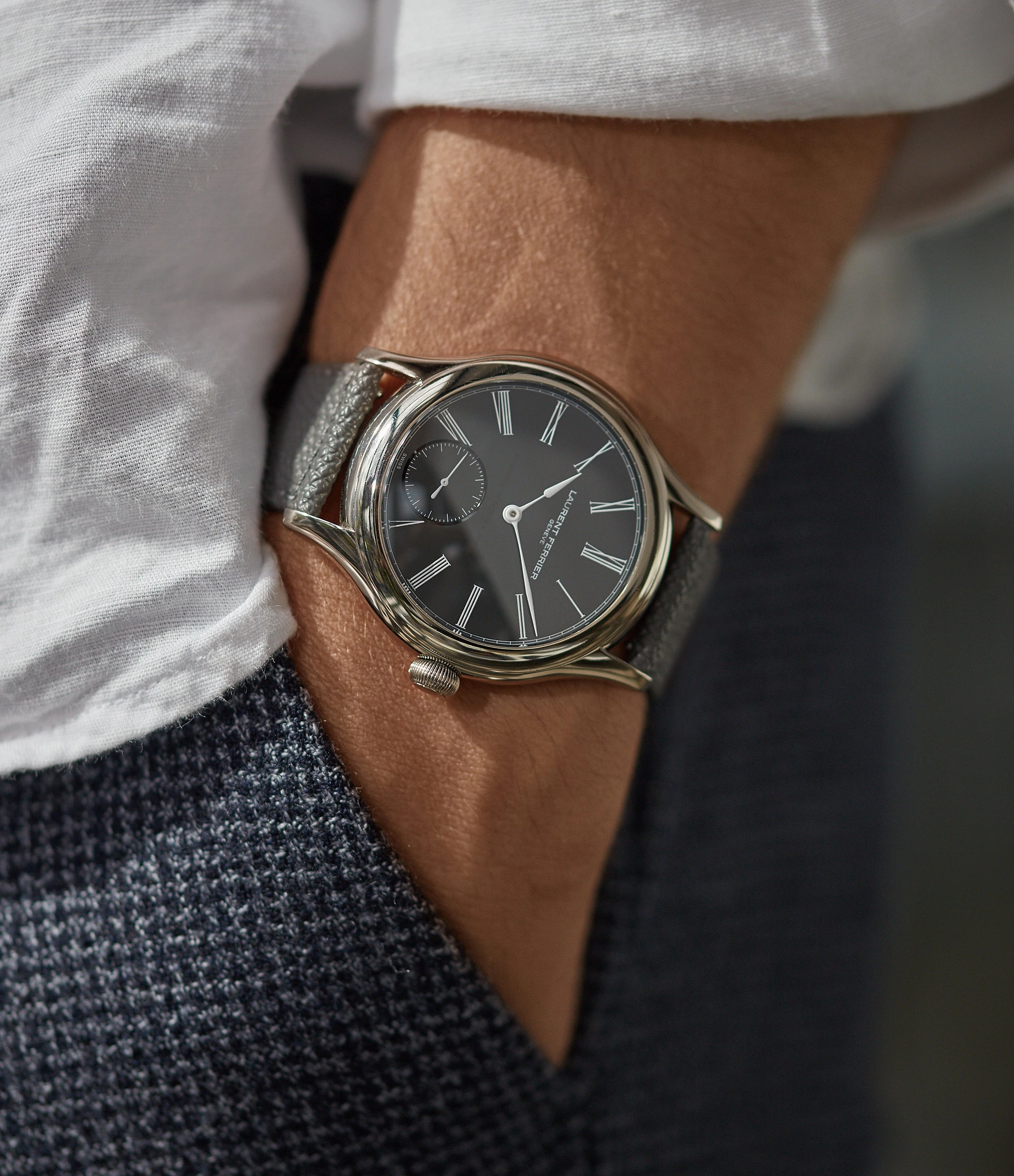 Galet Classic Tourbillon | White Gold