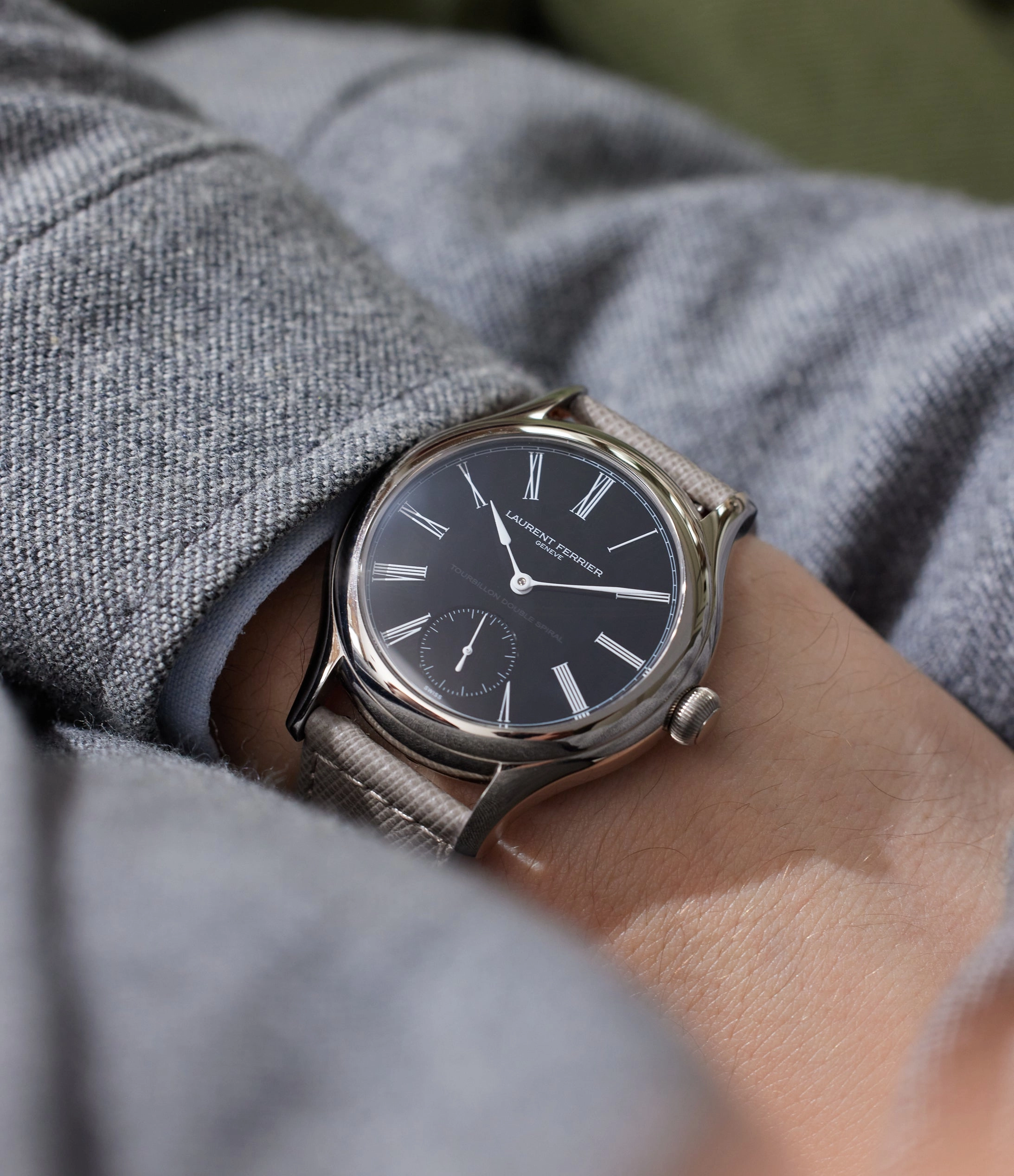 Galet Classic Tourbillon | White Gold