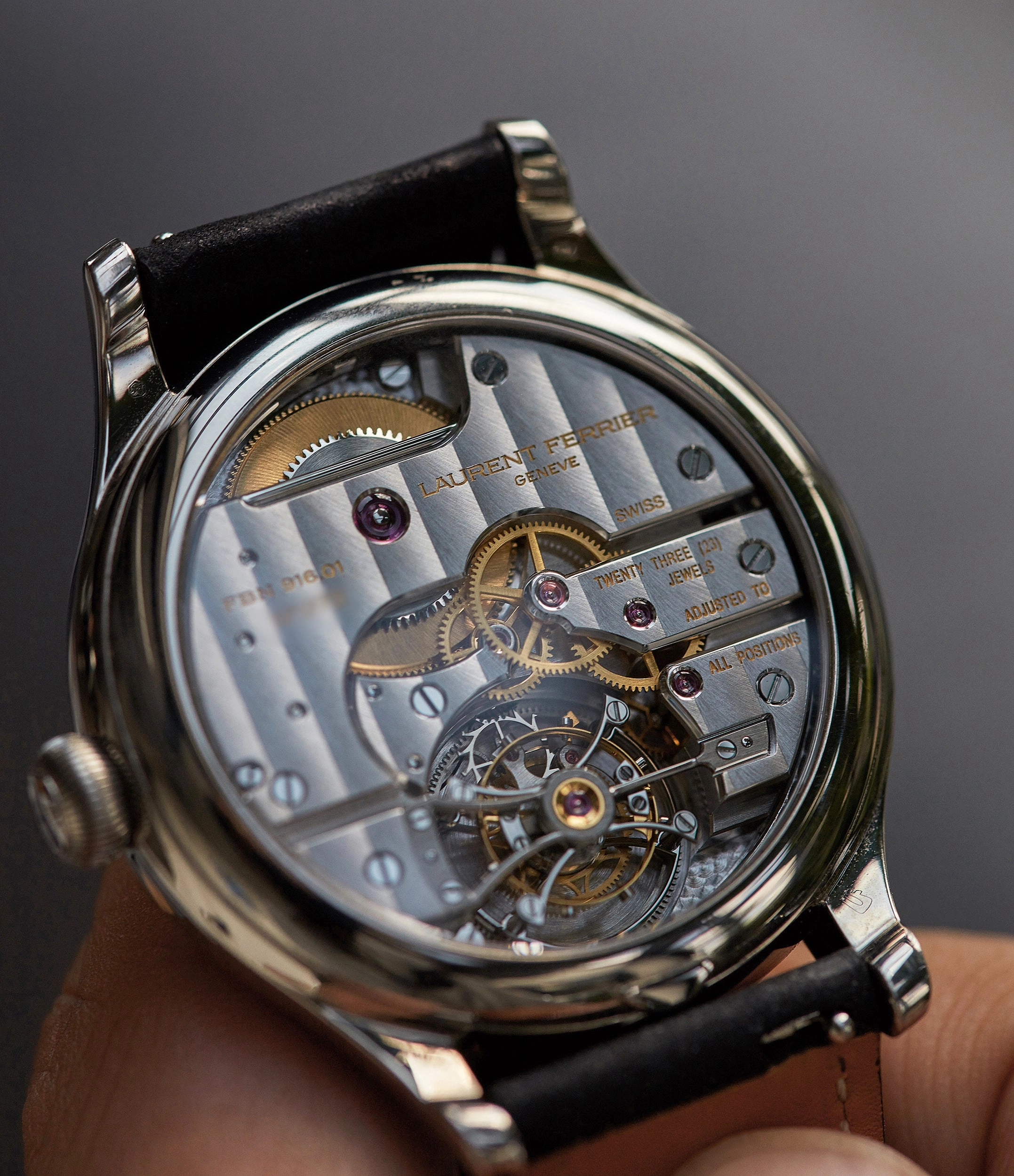 Galet Classic Tourbillon | White Gold