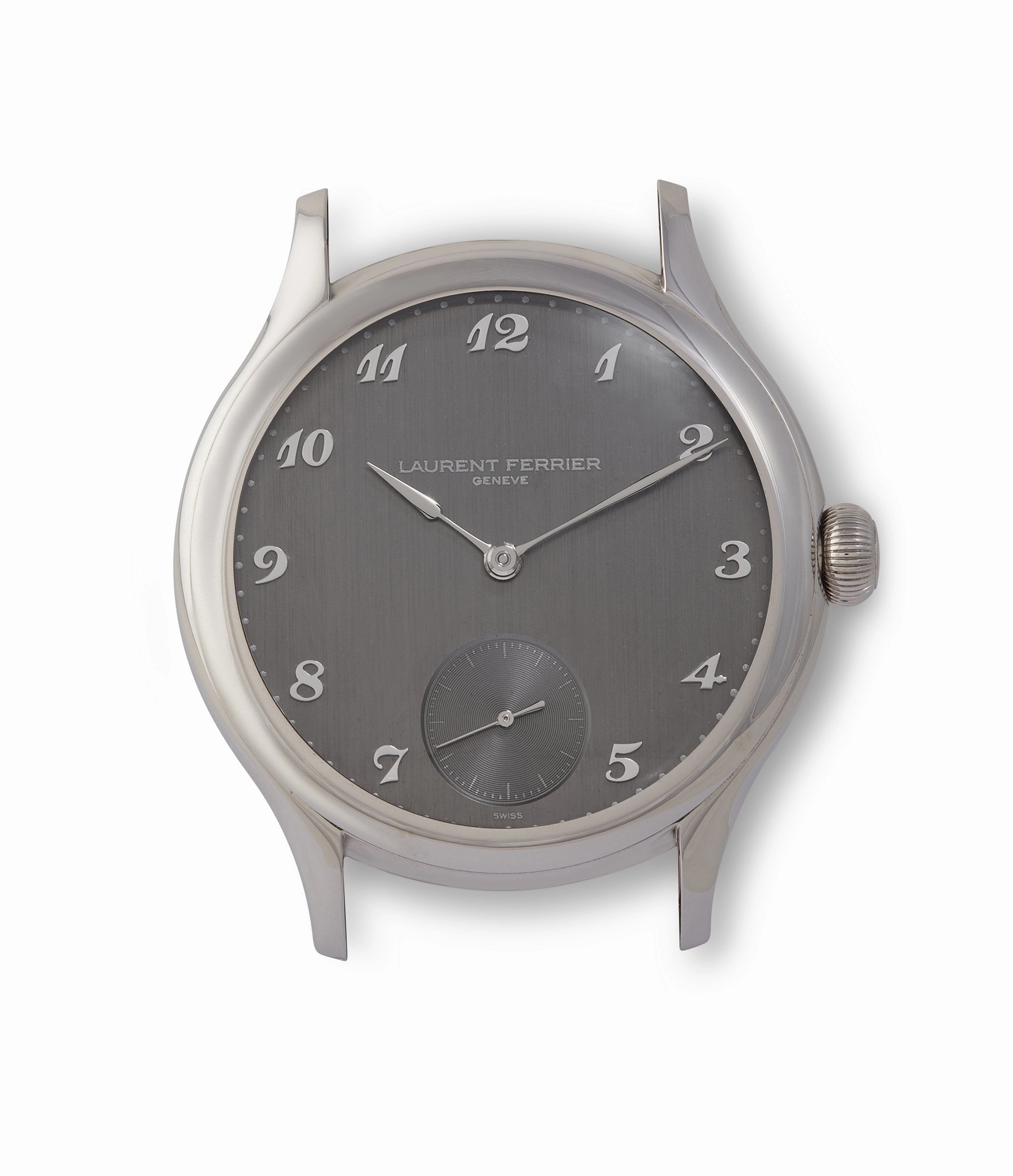 Galet Micro-rotor | Brushed Dial | Steel