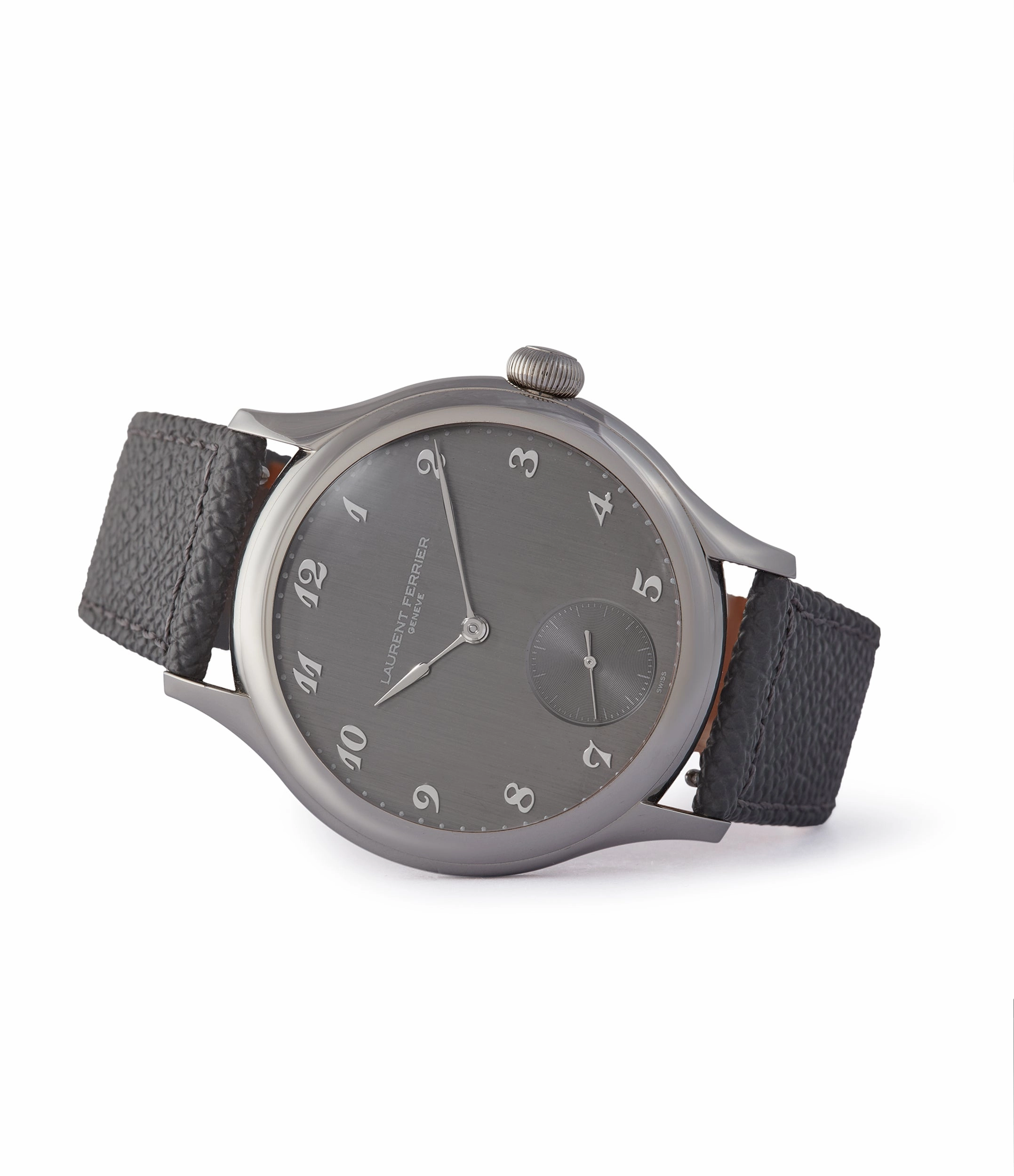 Galet Micro-rotor | Brushed Dial | Steel