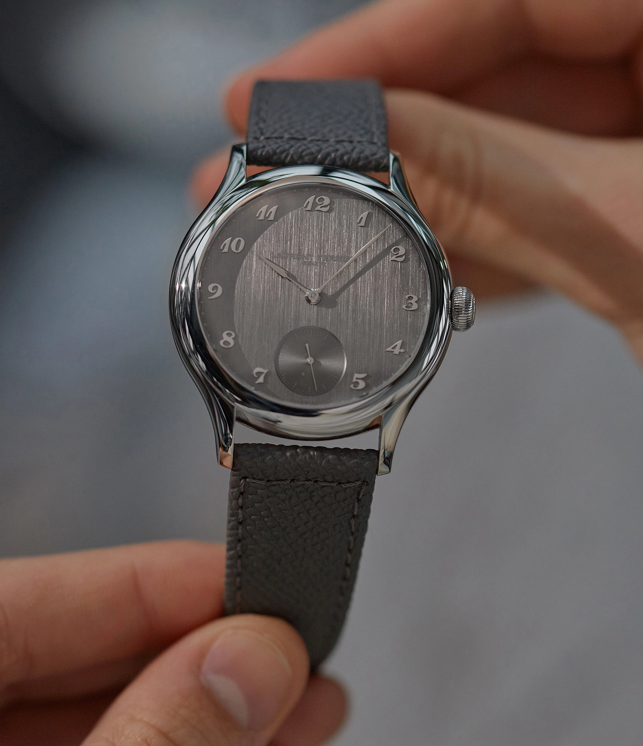 Galet Micro-rotor | Brushed Dial | Steel