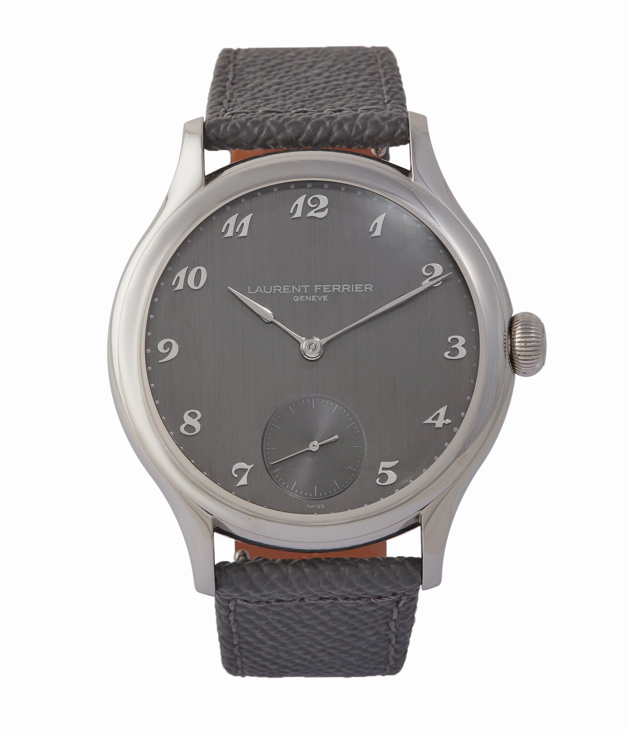 Galet Micro-rotor | Brushed Dial | Steel