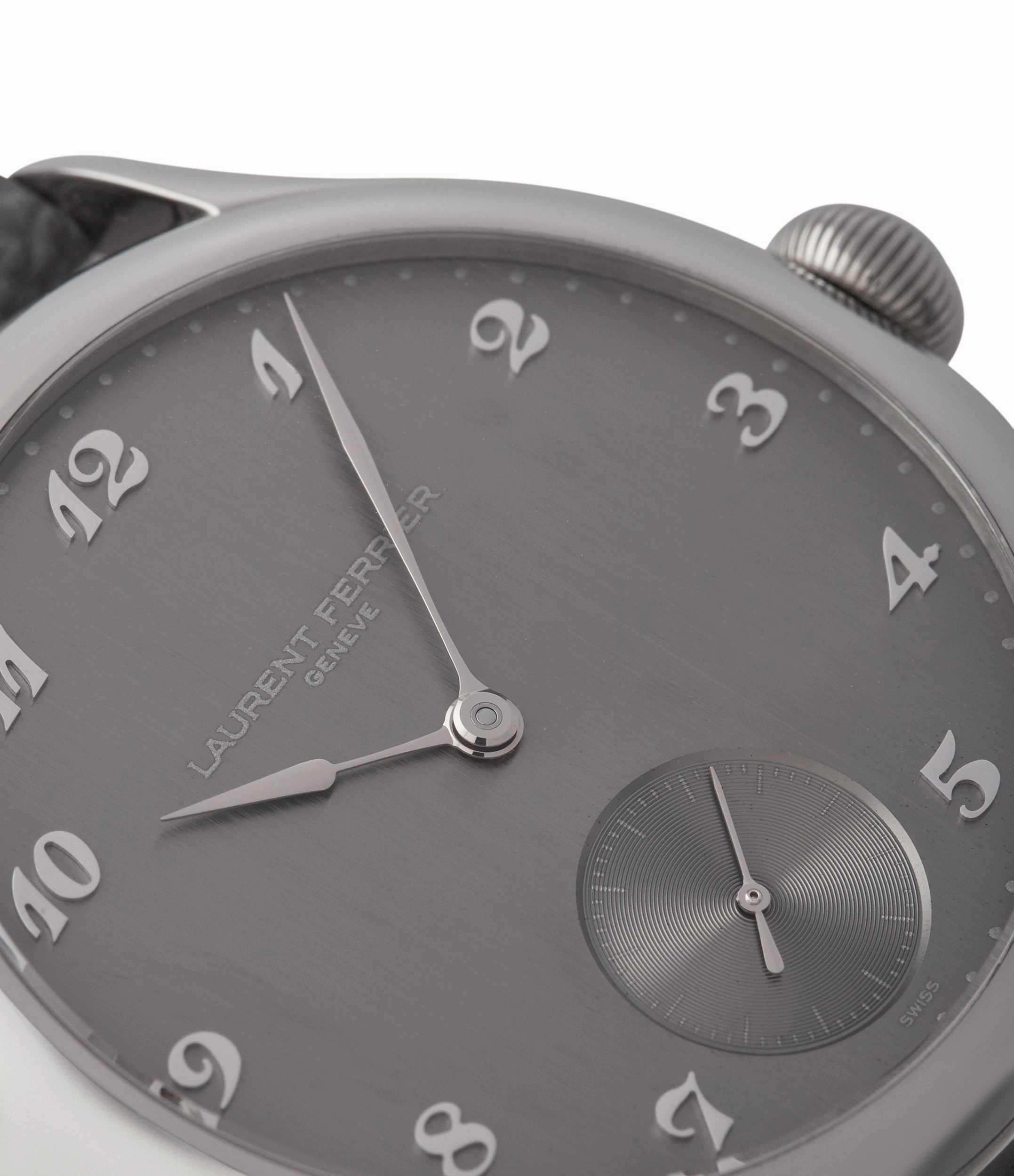 Galet Micro-rotor | Brushed Dial | Steel