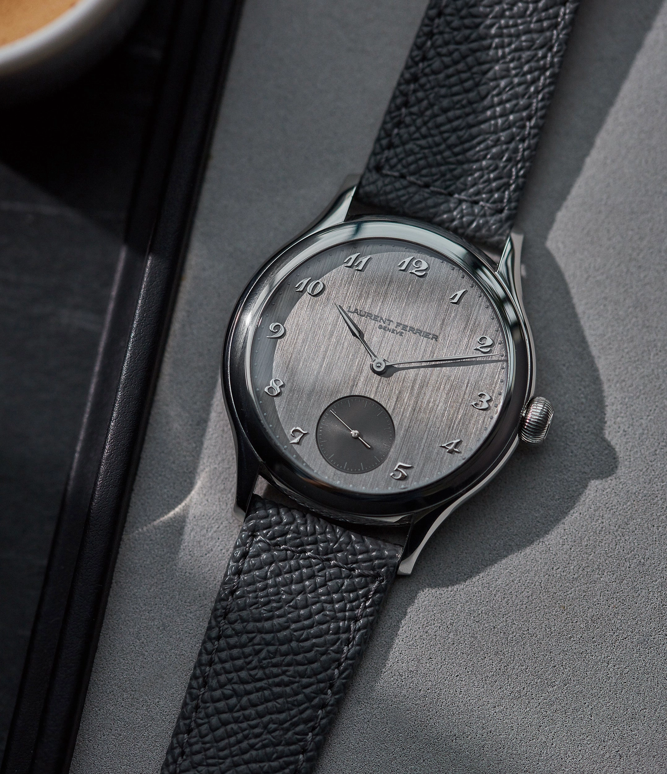 Galet Micro-rotor | Brushed Dial | Steel