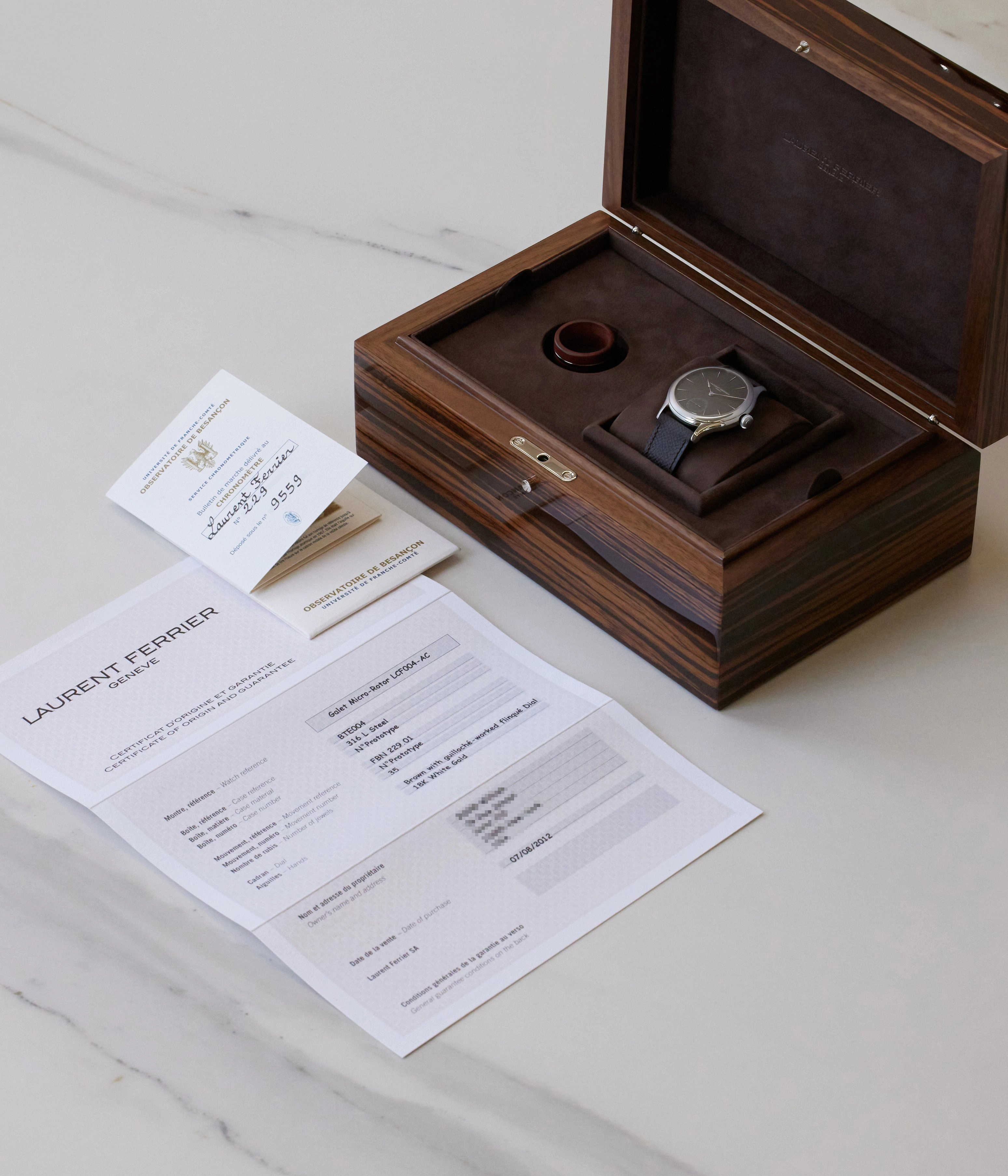 Galet Micro-Rotor Prototype | Besanon Certified | Stainless Steel