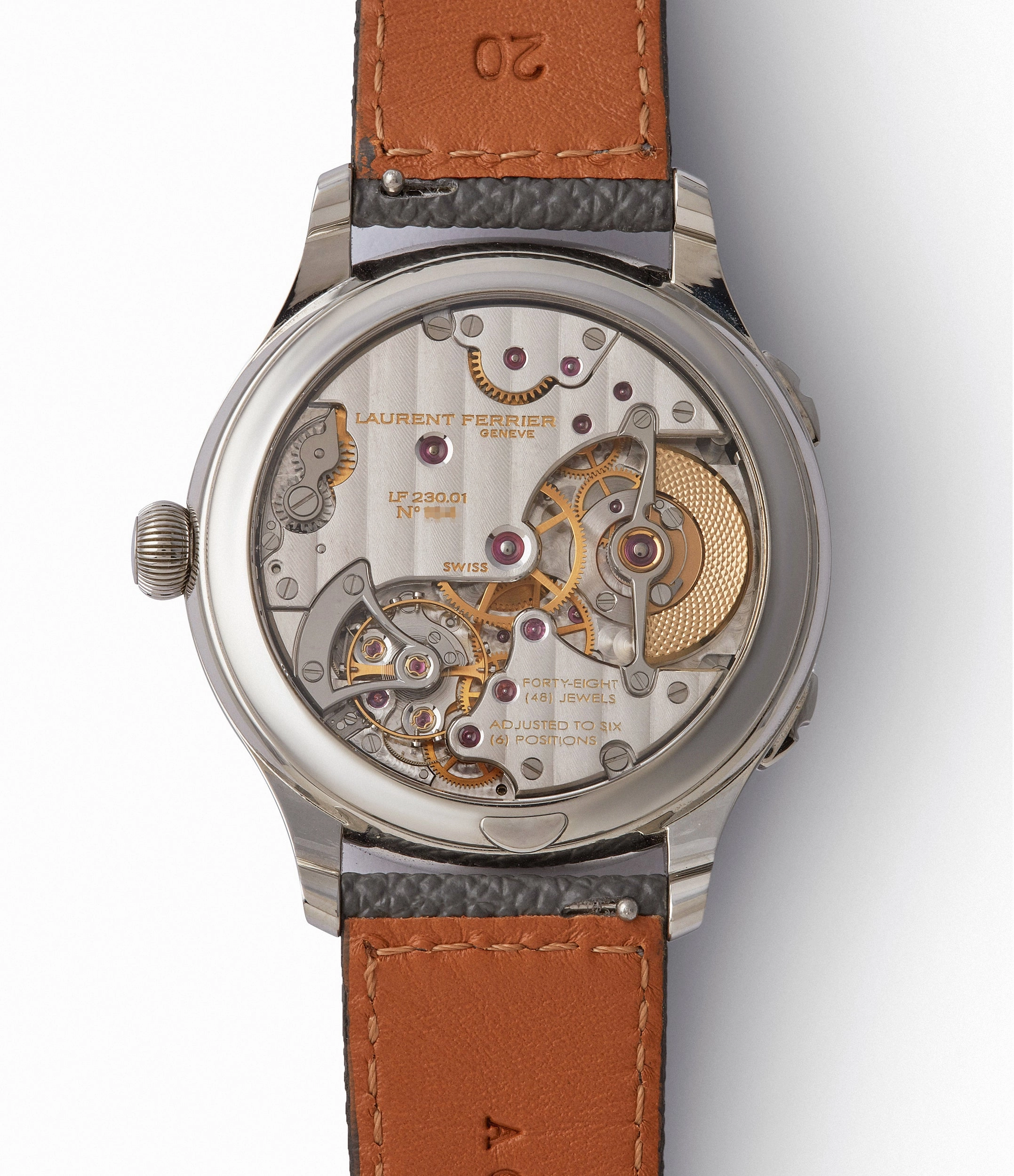 Galet Traveller Boral LF 230.01 | Luminous Sector Dial | Steel