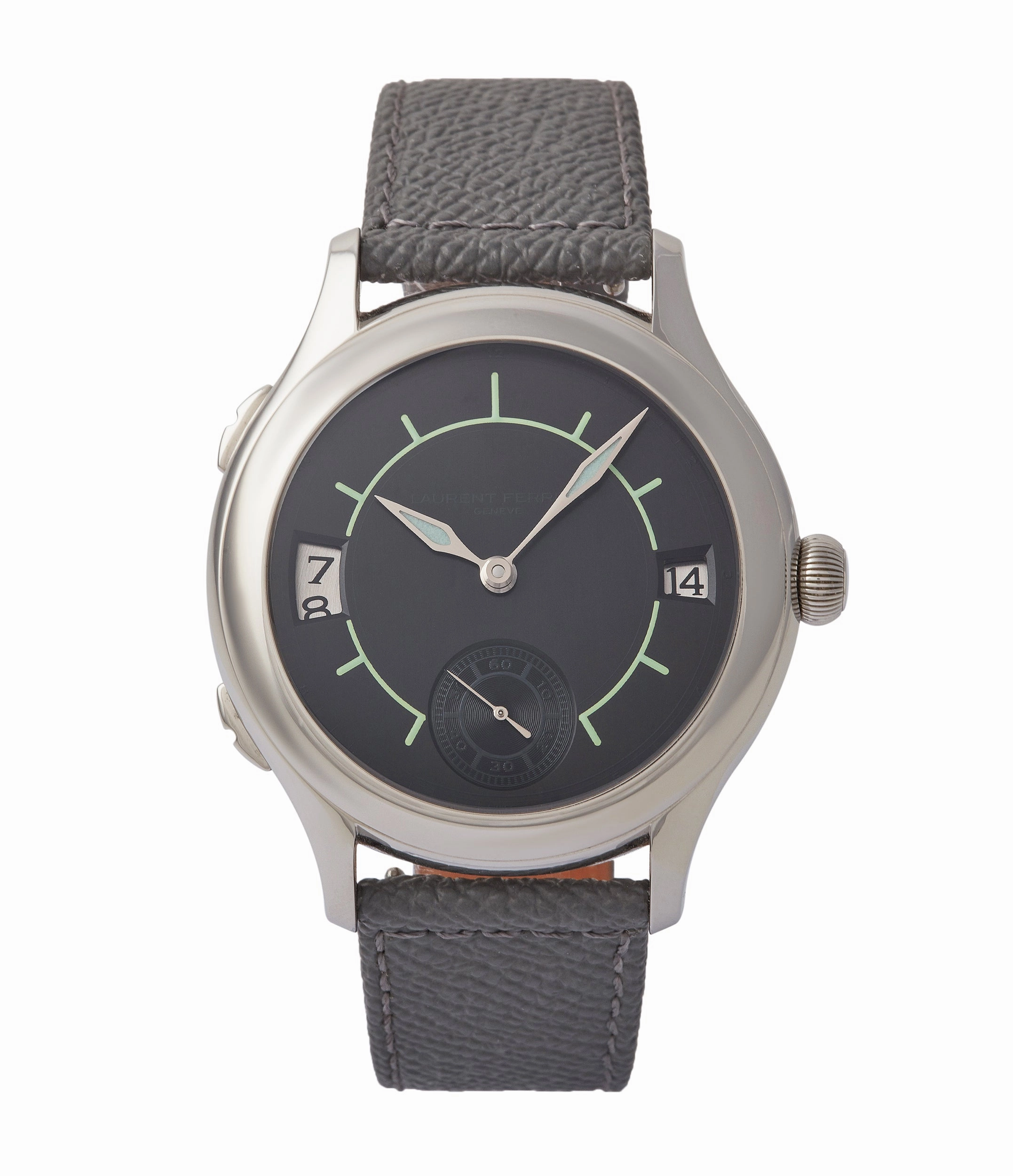 Galet Traveller Boral LF 230.01 | Luminous Sector Dial | Steel