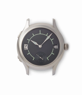 Galet Traveller Boral LF 230.01 | Luminous Sector Dial | Steel