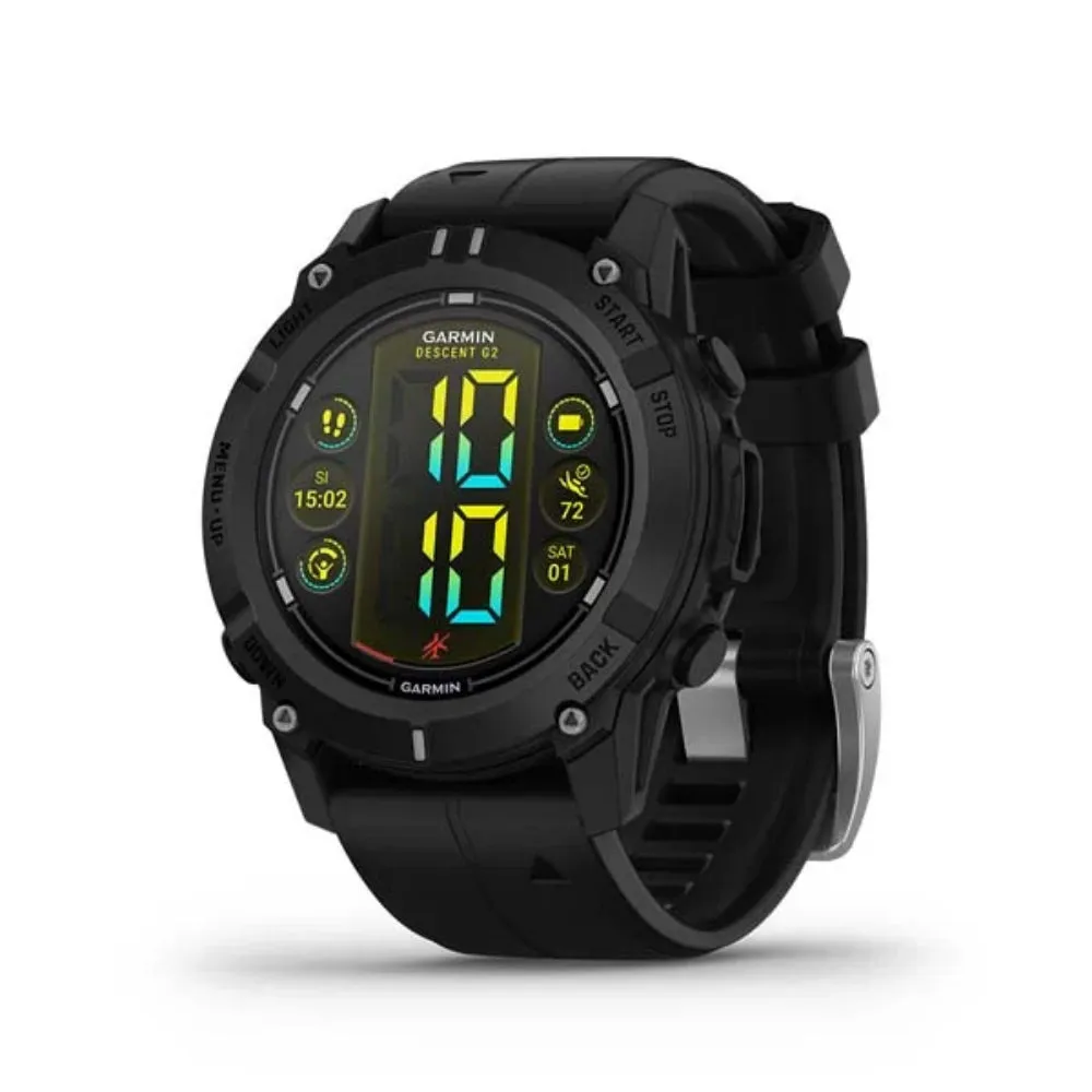 Garmin Descent G2 GPS Dive Smartwatch with Black Band GM-010-02986-13