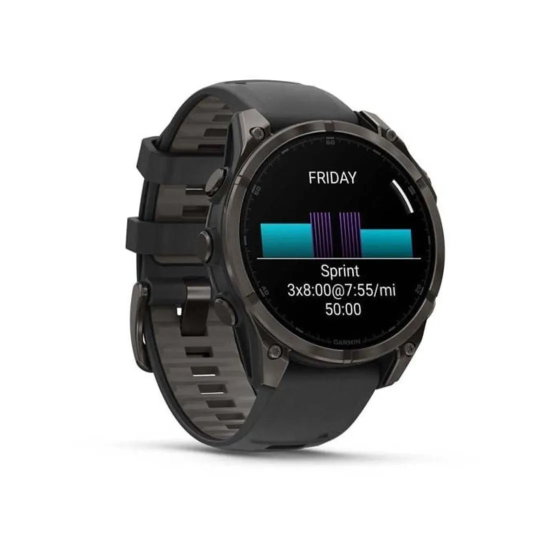 GARMIN FNIX 8 AMOLED CARBON GRAY SMARTWATCH GM-010-02904-29