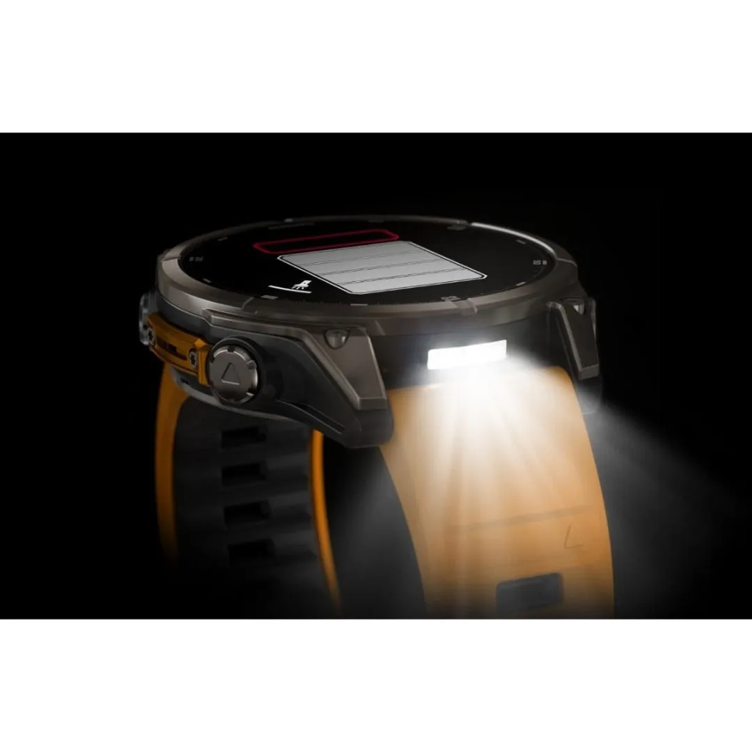 GARMIN FNIX 8 AMOLED ORANGE TITANIUM STRAP SMARTWATCH GM-010-02904-19