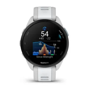 Garmin Forerunner White Silicone Strap Women Smartwatch GM-010-02863-B1