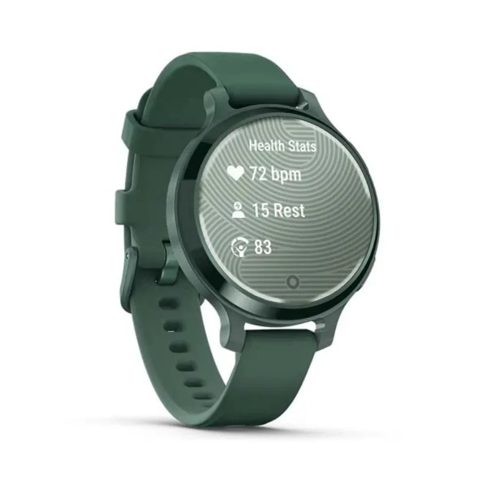 Garmin Lily 2 Active Jasper Green Silicone Band Smartwatch GM-010-02891-52