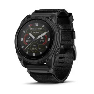 Garmin Tactix 8 Solar Edition Black Nylon Strap Men Smartwatch GM-010-03407-22