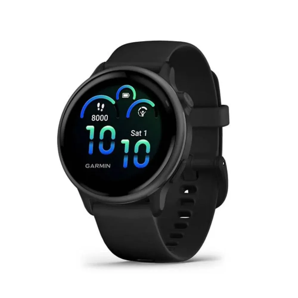 Garmin Vivoactive 6 Slate with Black Band GPS Smartwatch GM-010-02985-40