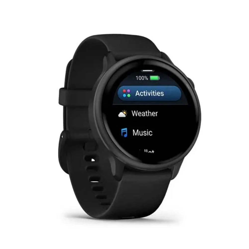 Garmin Vivoactive 6 Slate with Black Band GPS Smartwatch GM-010-02985-40