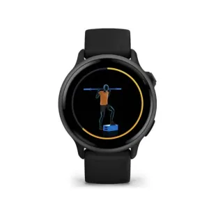 Garmin Vivoactive 6 Slate with Black Band GPS Smartwatch GM-010-02985-40