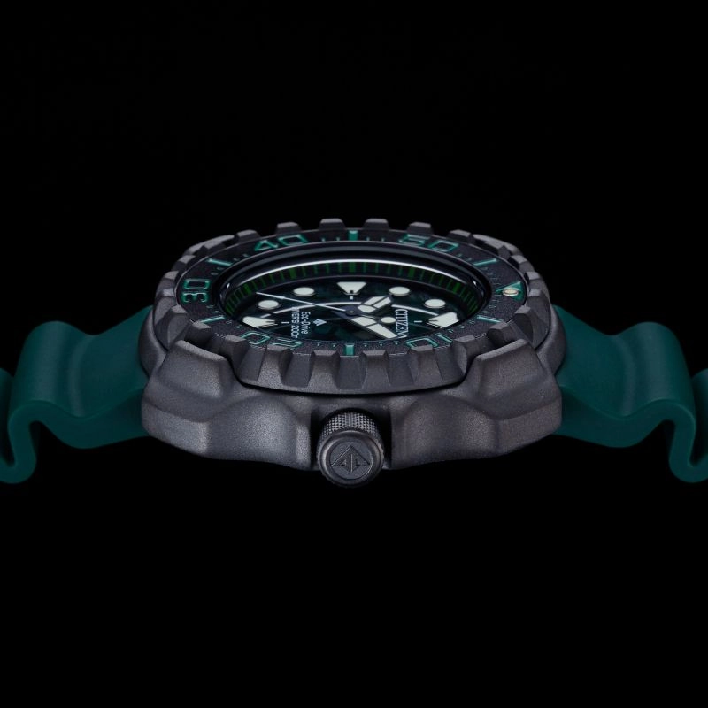 Gentlemen's Citizen Promaster Titanium Day Eco-Drive Rubber Strap Watch, BN0228-06W