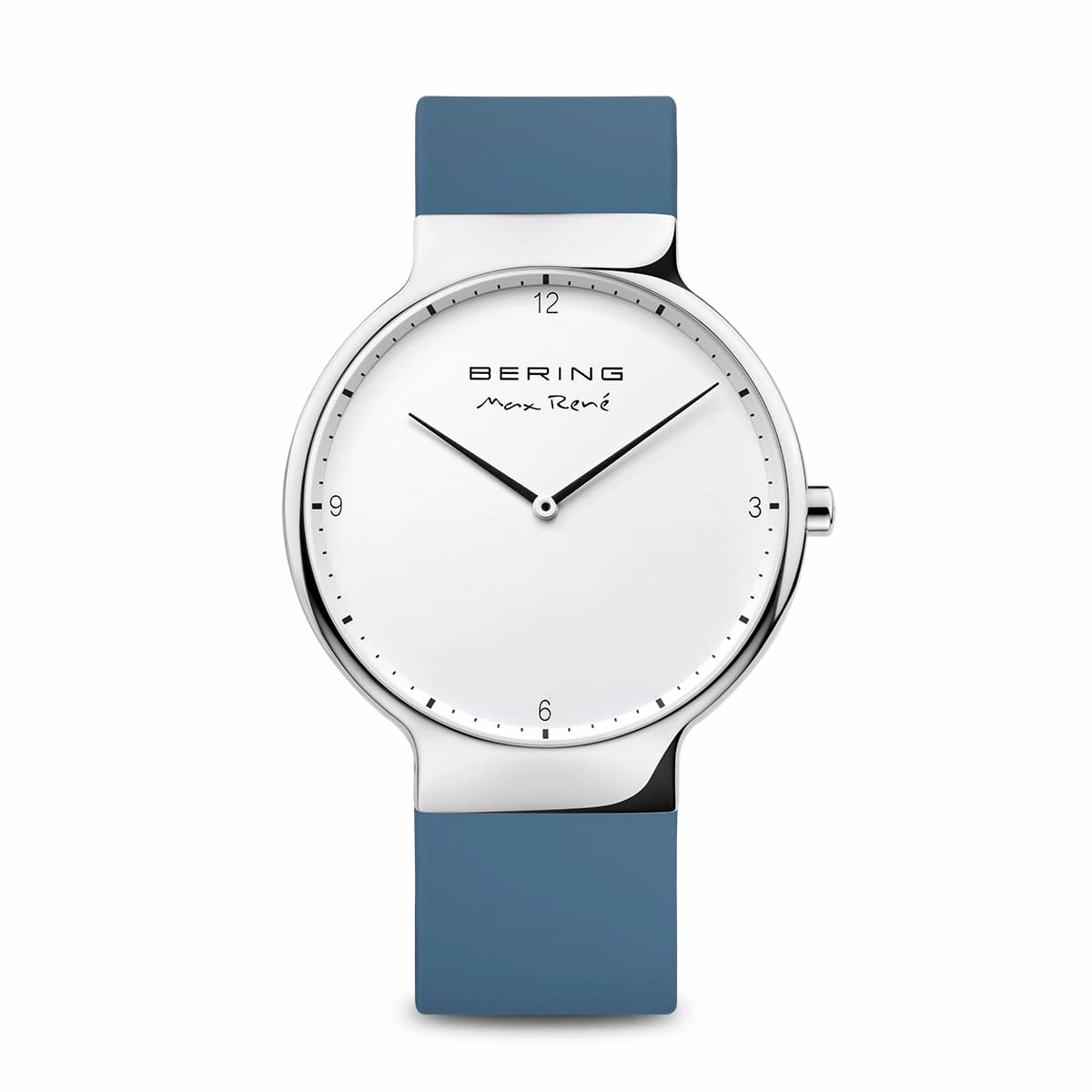 Gentlemen's Max Ren Bering 40mm Quartz Stainless Steel Rubber Strap Watch, 15540-700