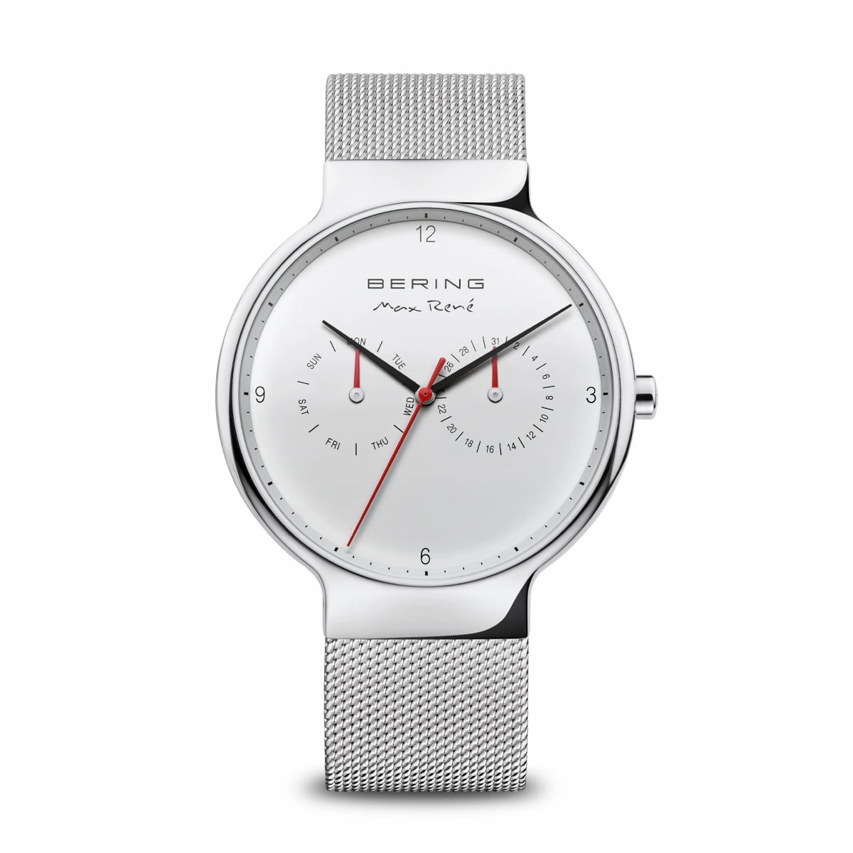 Gentlemen's Max Ren Bering 42mm Stainless Steel Bracelet Strap Watch, 15542-004