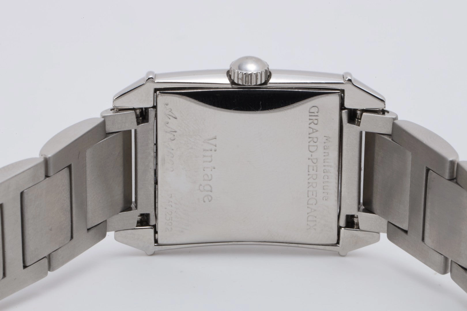 Girard Perregaux Vintage 2592 Stainless Steel 23mm Ladies Watch