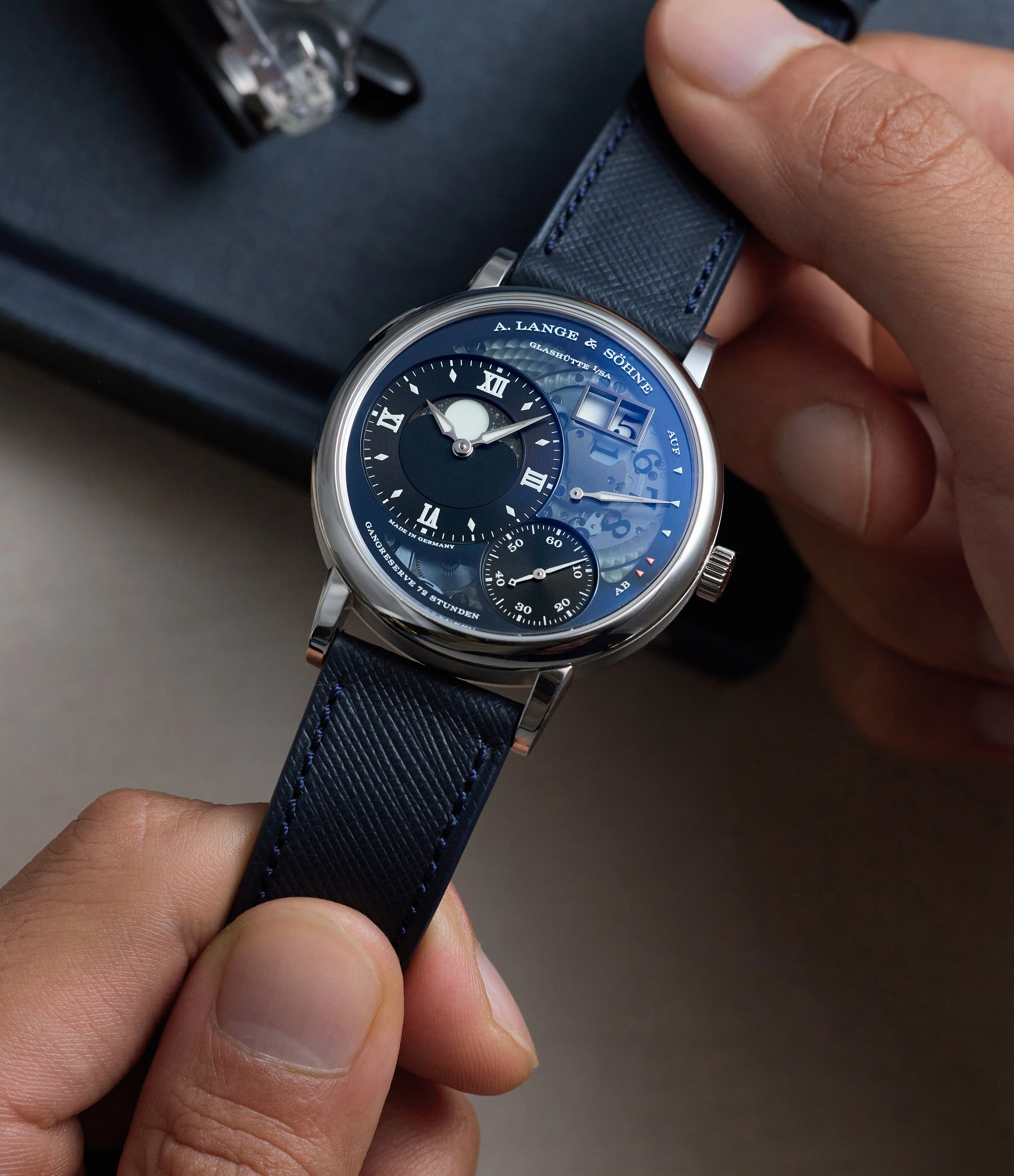 Grand Lange 1 Moon Phase Lumen | 139.035F | Platinum