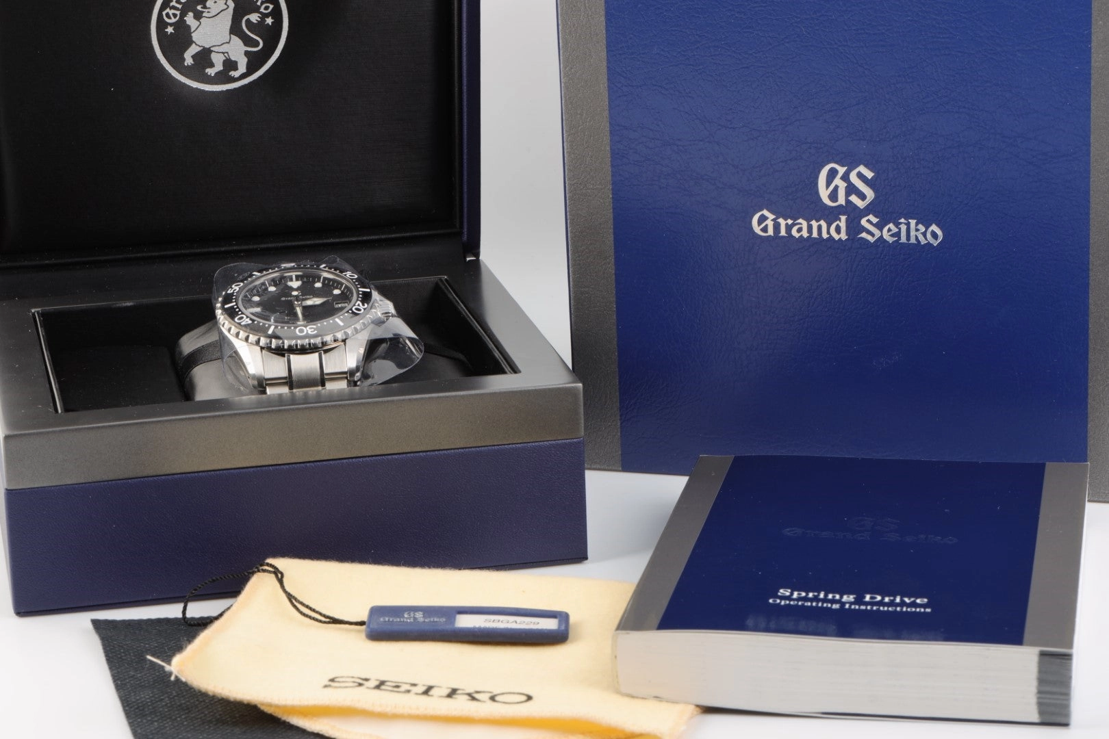 Grand Seiko Spring Drive SBGA229 44mm Watch