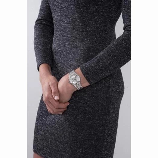 Guess Moonlight Silver Tone Multi-Function Ladies Watch GW0320L1