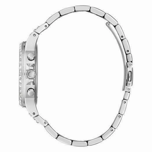 Guess Moonlight Silver Tone Multi-Function Ladies Watch GW0320L1