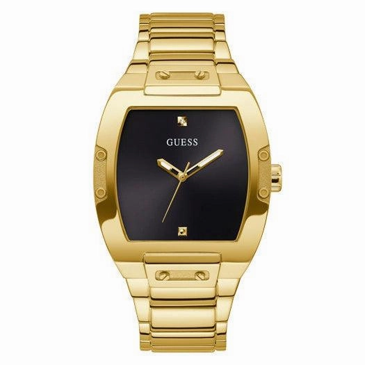 Guess Phoenix Gold Tone Analog Gents Watch GW0387G2