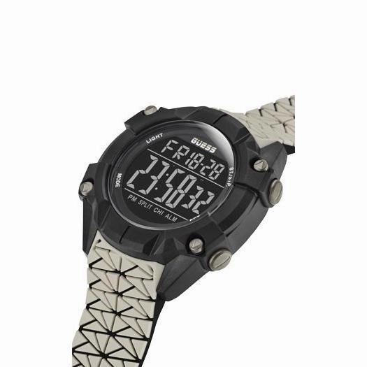 Guess Rex Black Digital Gents Watch GW0342G2