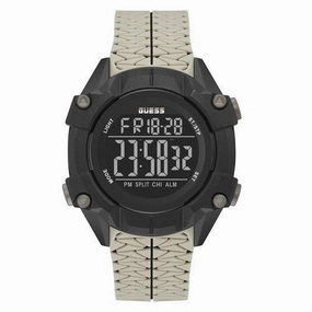 Guess Rex Black Digital Gents Watch GW0342G2