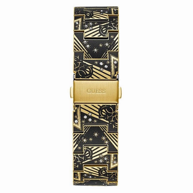 Guess Throne Gold Tone Analog Gents Watch GW0496G2
