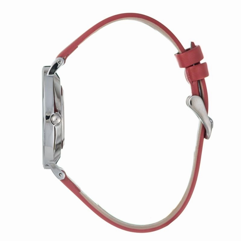 Hallmark Ladies Red Leather Strap