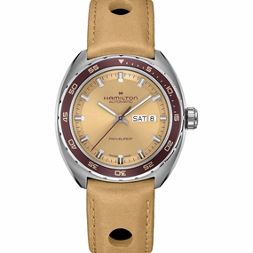 Hamilton American Classic Pan Europ Day Date Auto Strap Watch H35435820