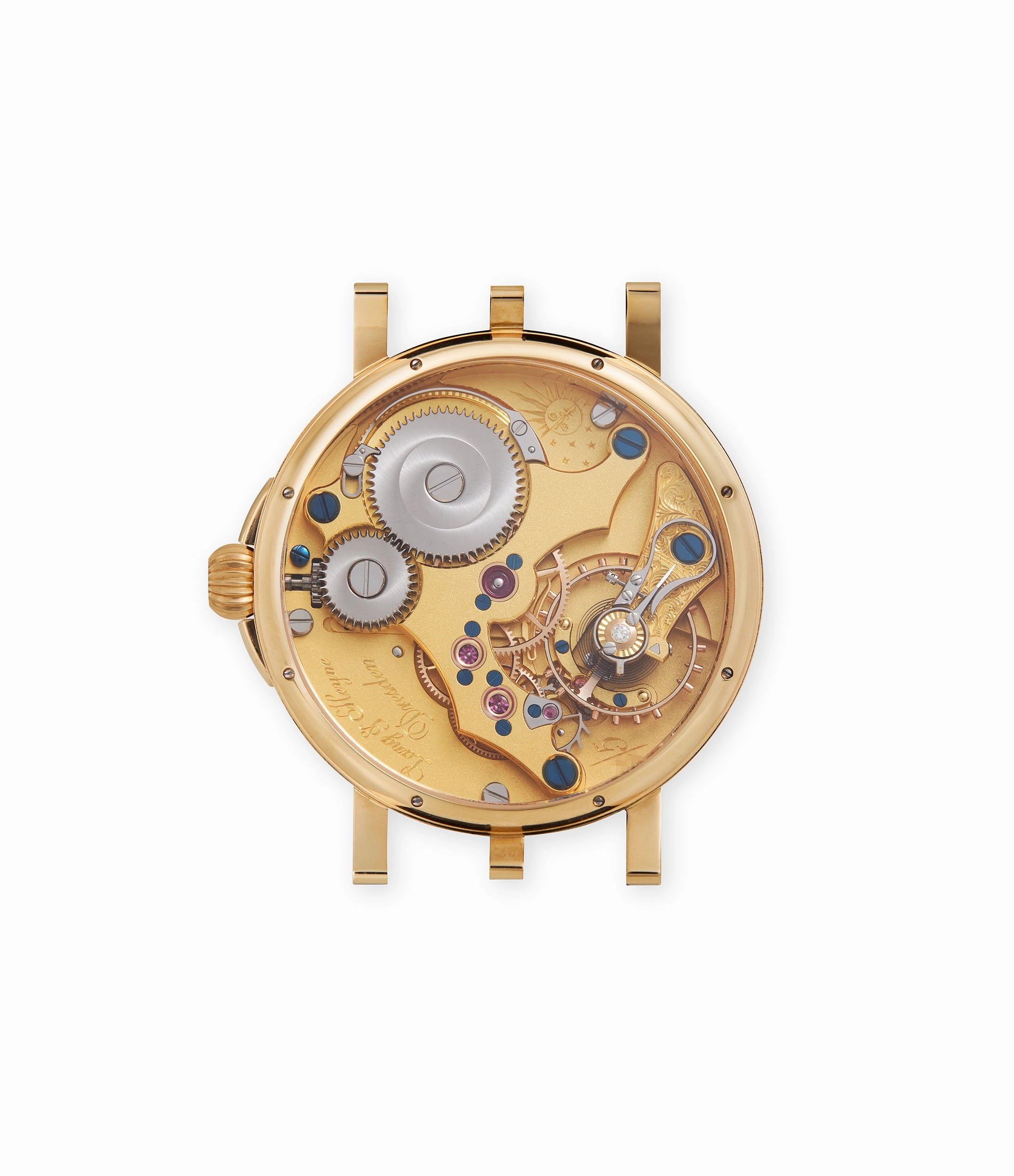Homage Tower Clock Glashtte | Rose Gold