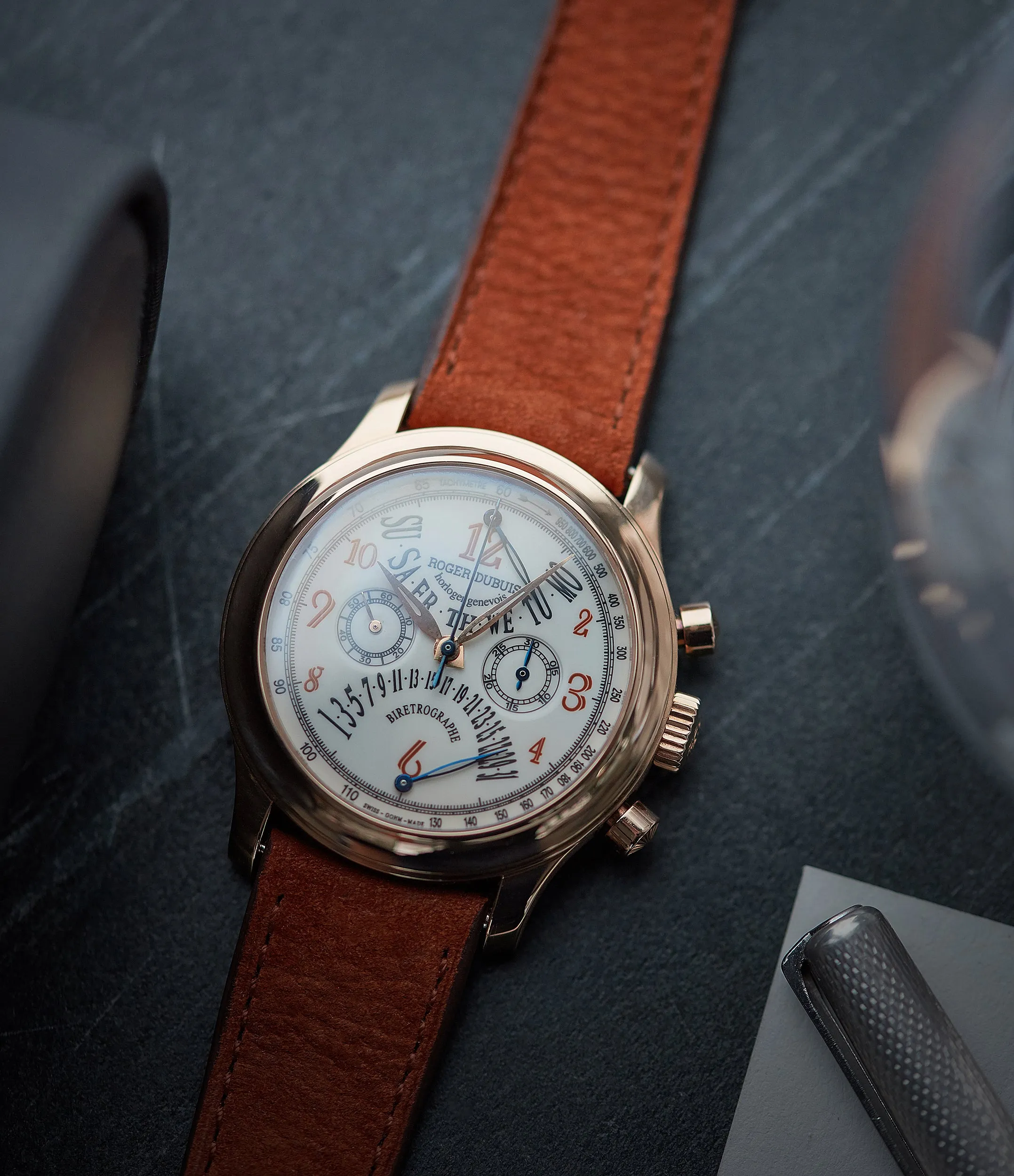 Hommage Chronograph | Bi-Retrograde | Rose Gold