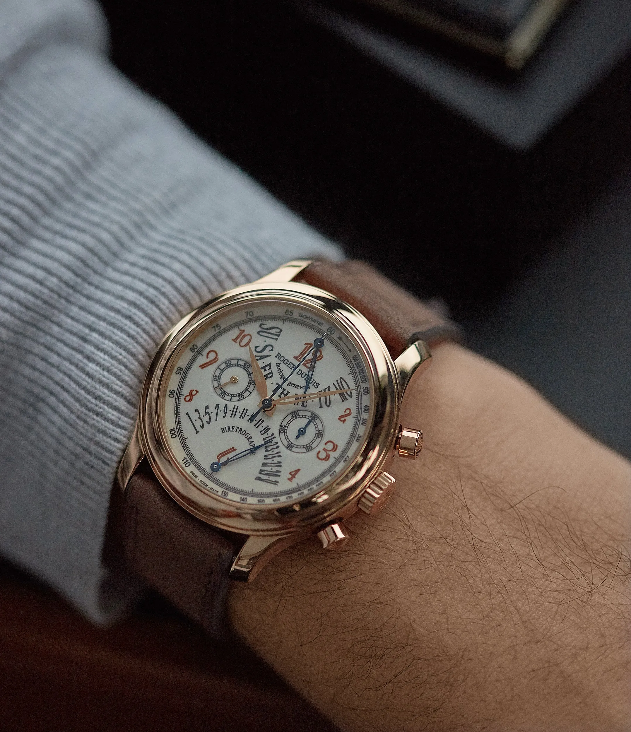 Hommage Chronograph | Bi-Retrograde | Rose Gold