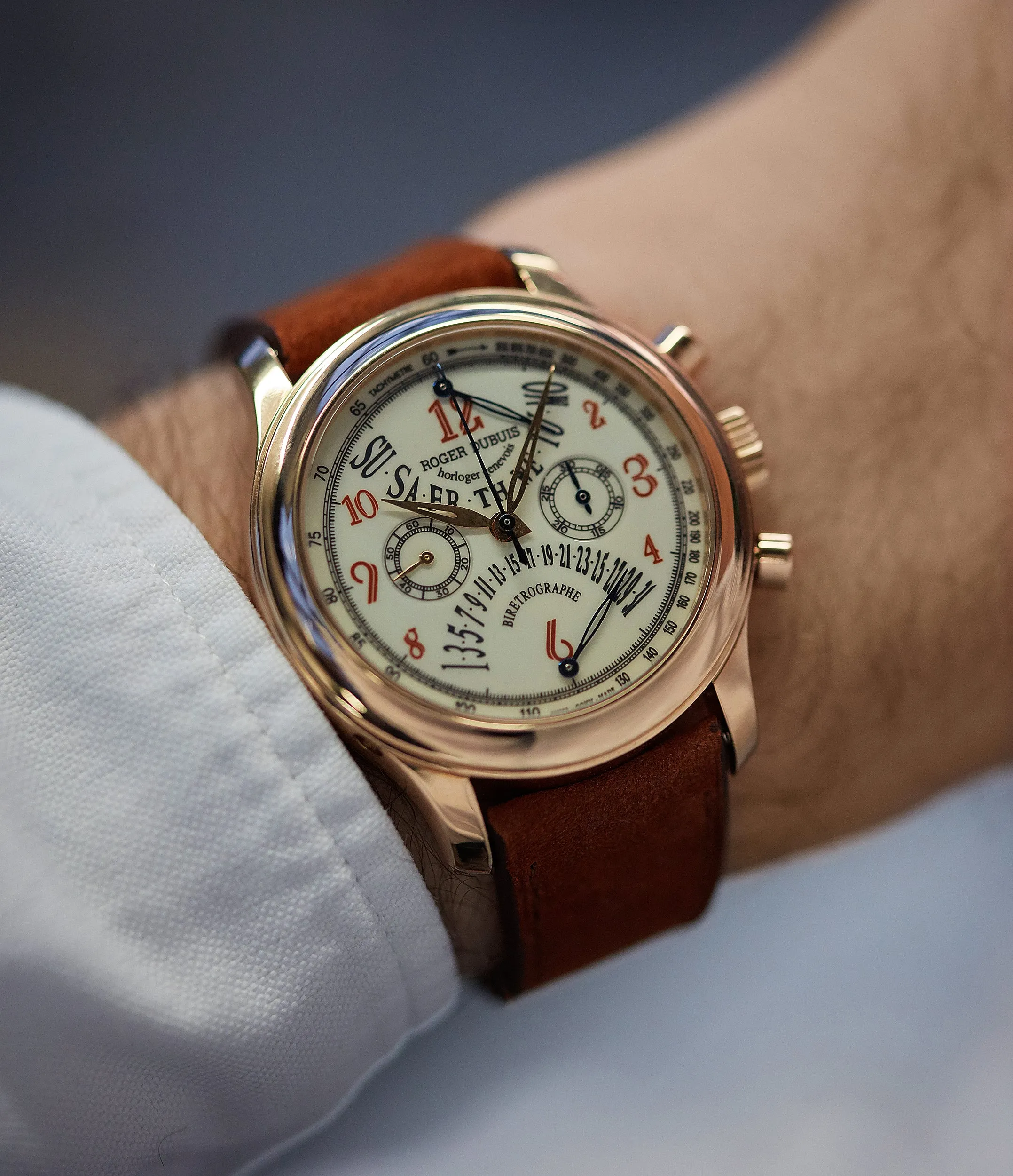 Hommage Chronograph | Bi-Retrograde | Rose Gold