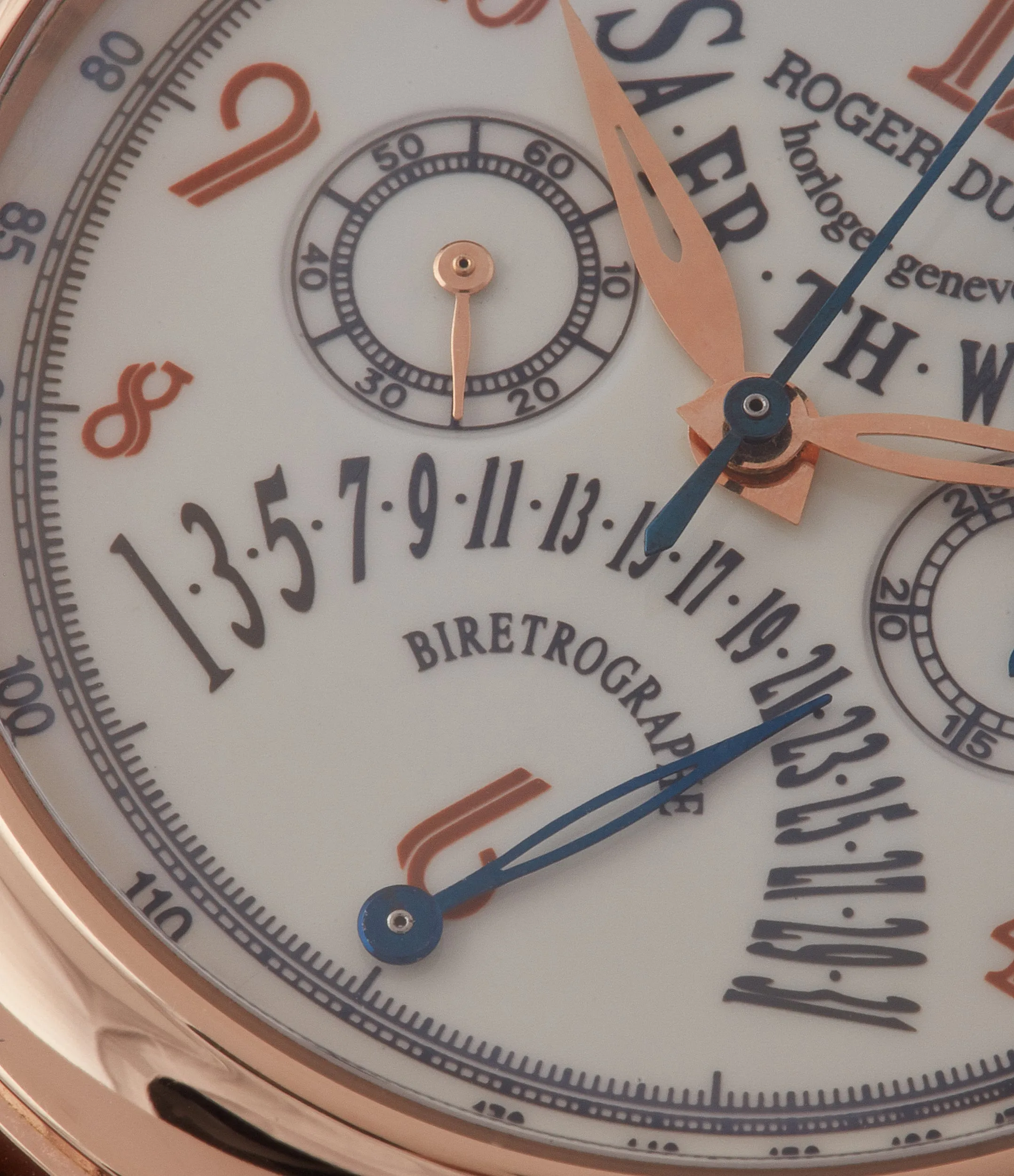 Hommage Chronograph | Bi-Retrograde | Rose Gold