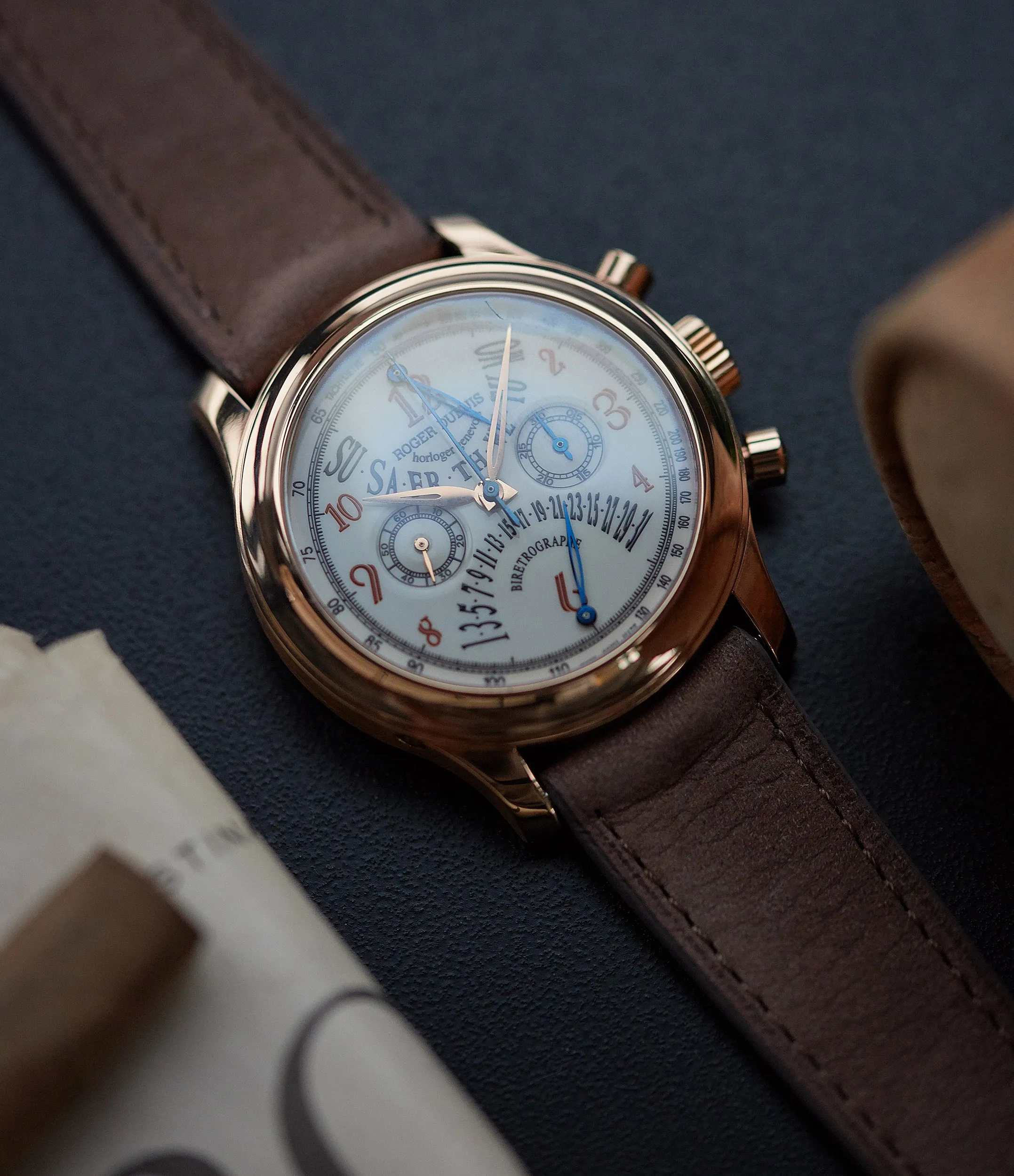 Hommage Chronograph | Bi-Retrograde | Rose Gold
