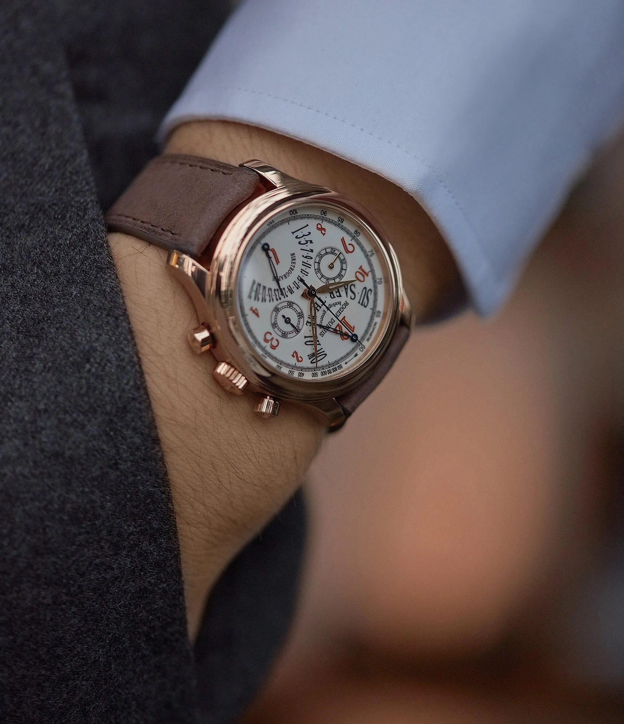 Hommage Chronograph | Bi-Retrograde | Rose Gold