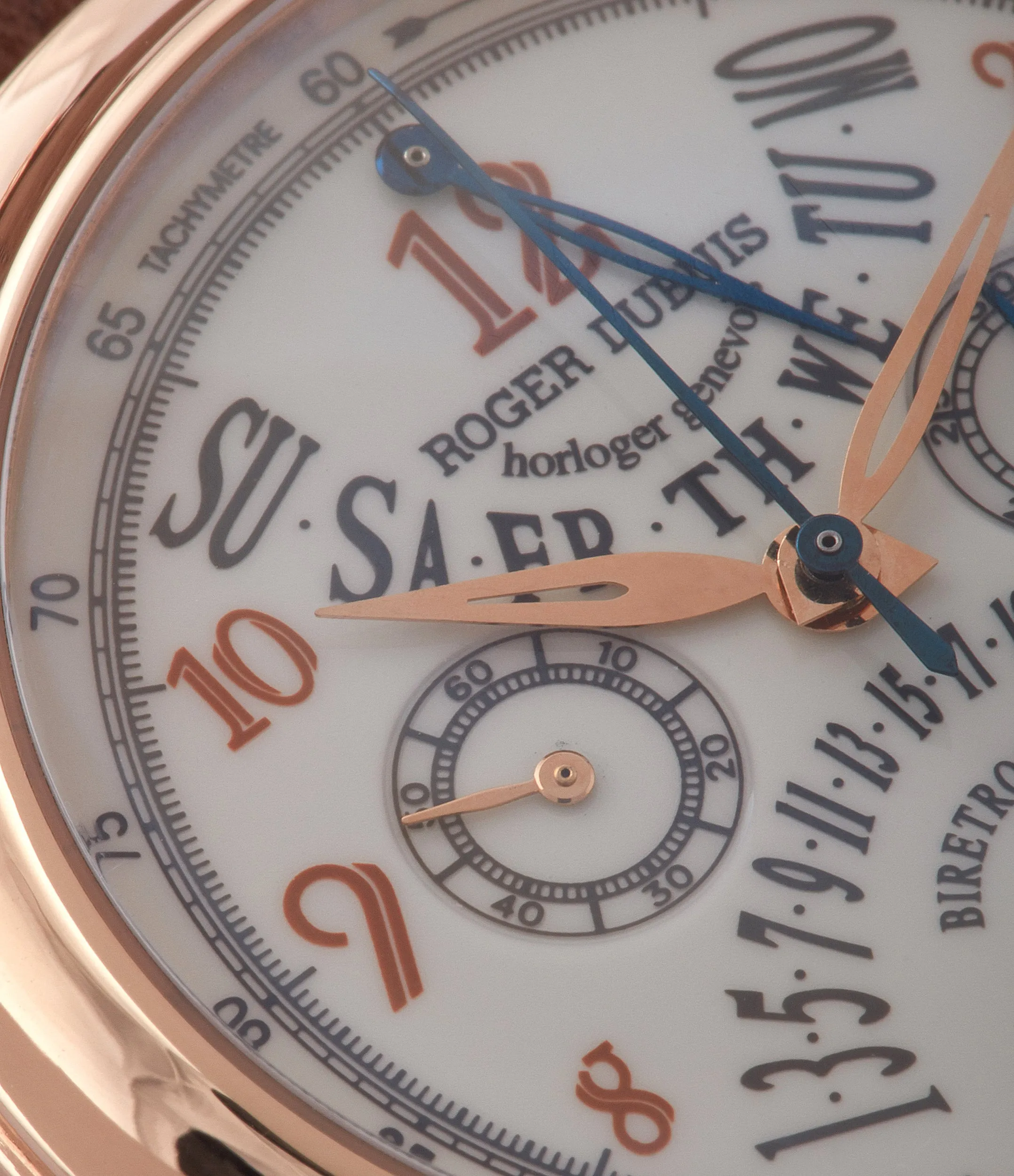 Hommage Chronograph | Bi-Retrograde | Rose Gold