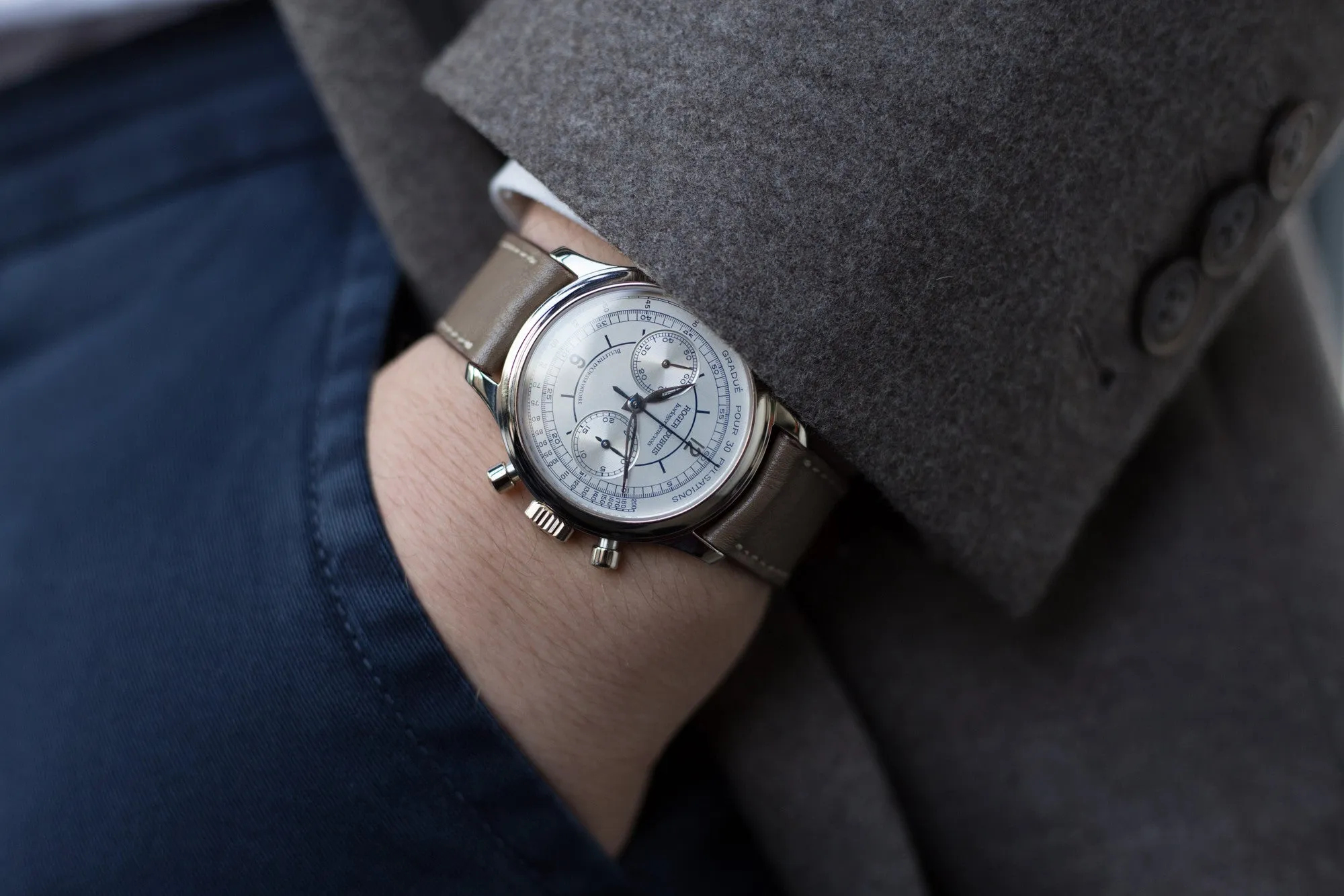 Hommage Chronograph H37 560 | Grey Gold