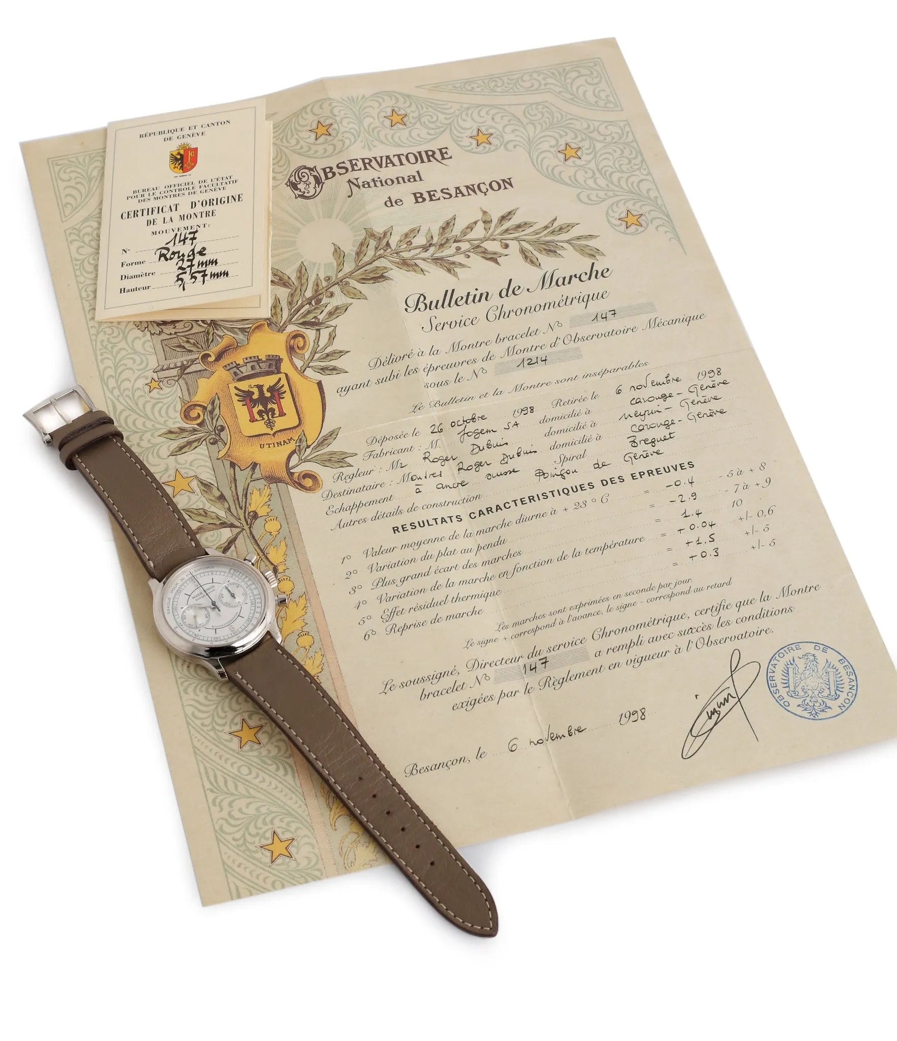 Hommage Chronograph H37 560 | Grey Gold