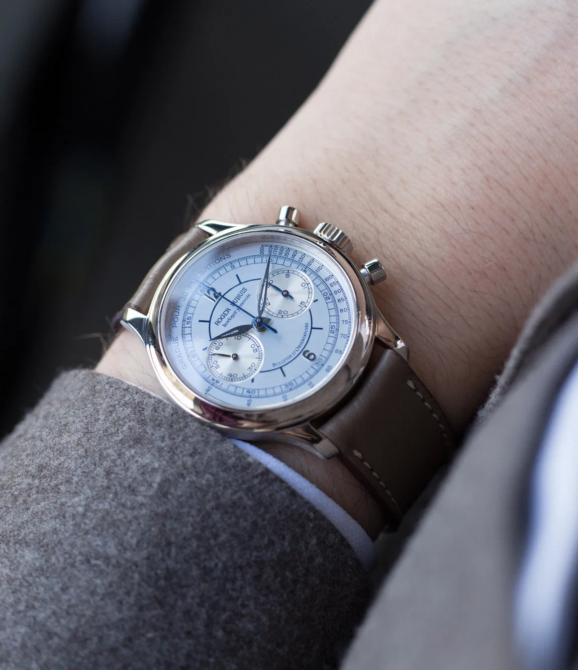 Hommage Chronograph H37 560 | Grey Gold
