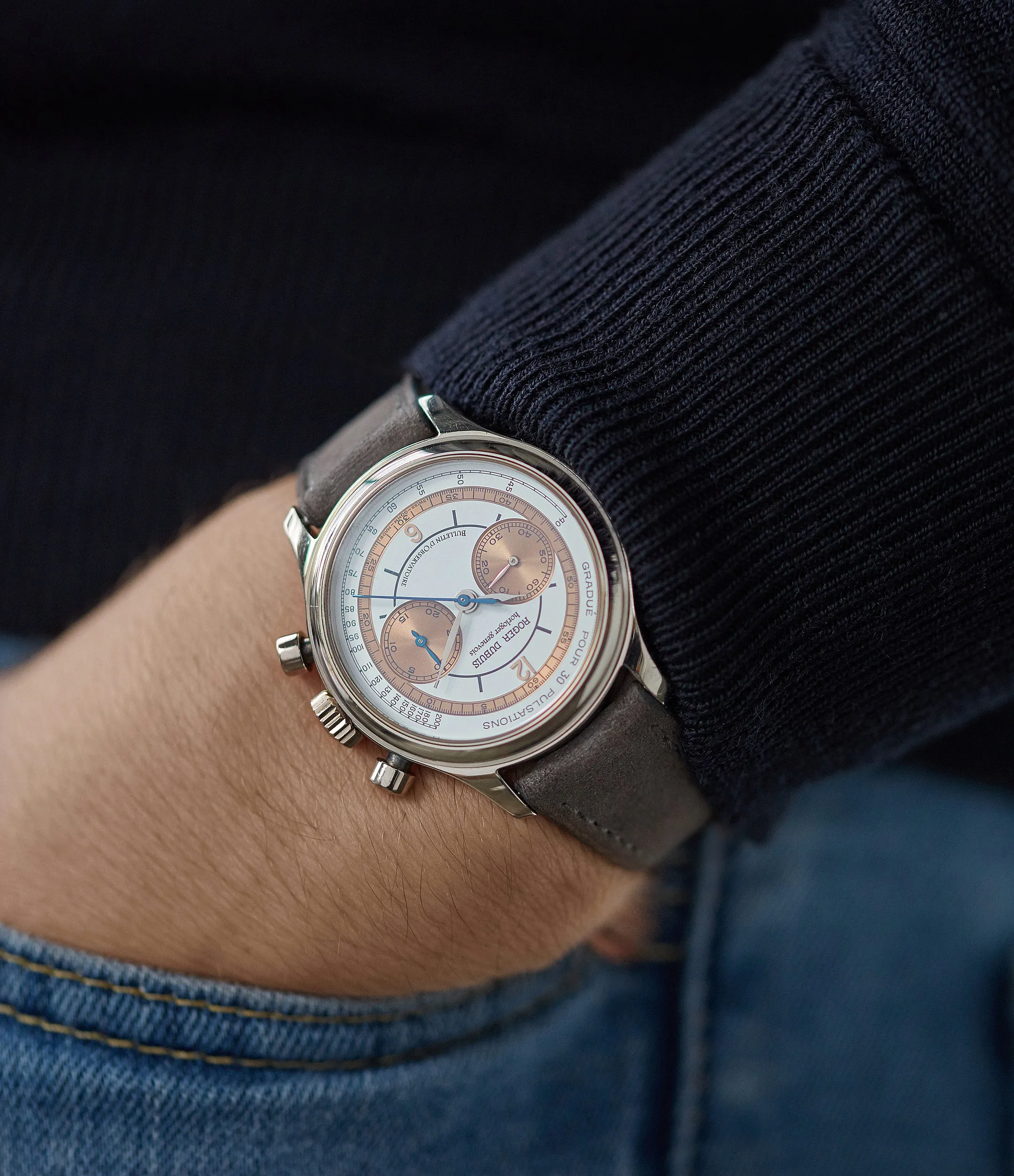 Hommage Chronograph H37 560 | White Gold